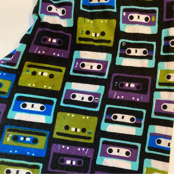 Lularoe cassette tape leggings - Picture 2 of 5